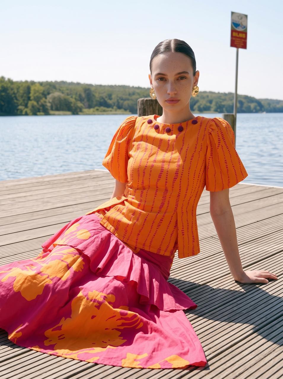 Skirt&Top Set